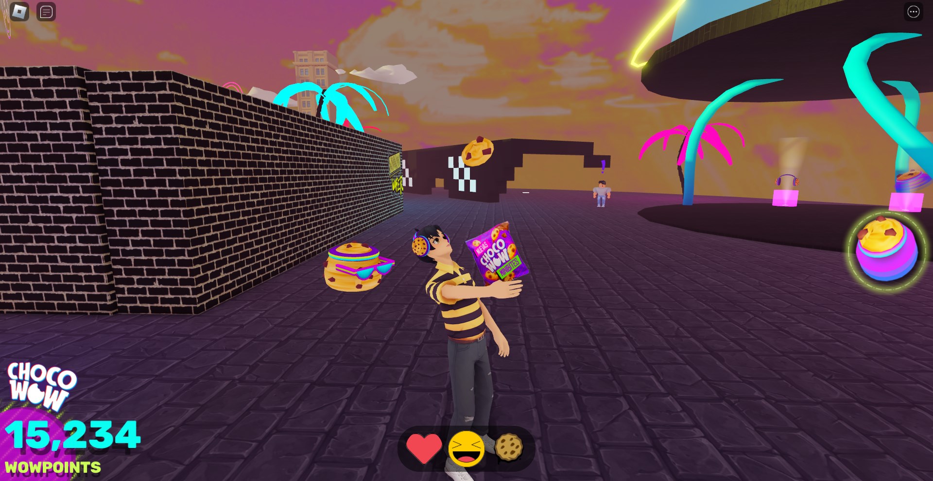 Chocowow Gaming House — experiencia de marca en Roblox