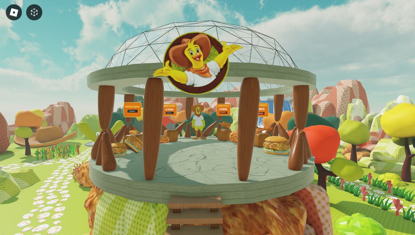 Mundo Campero — Gamer's Day campaign and in-game Pollito store