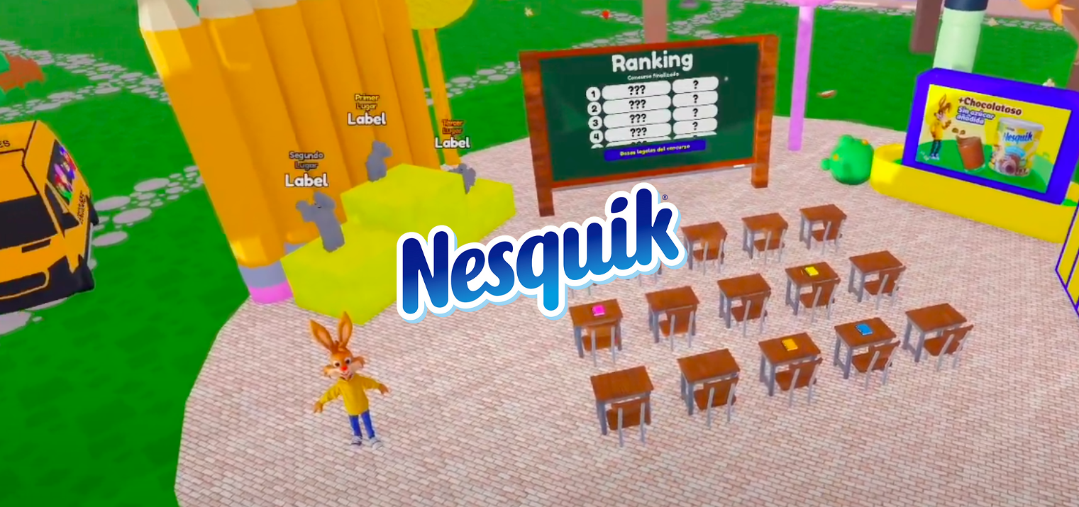 La Gran Aventura en Roblox — Nesquik Chile por Kidscorp